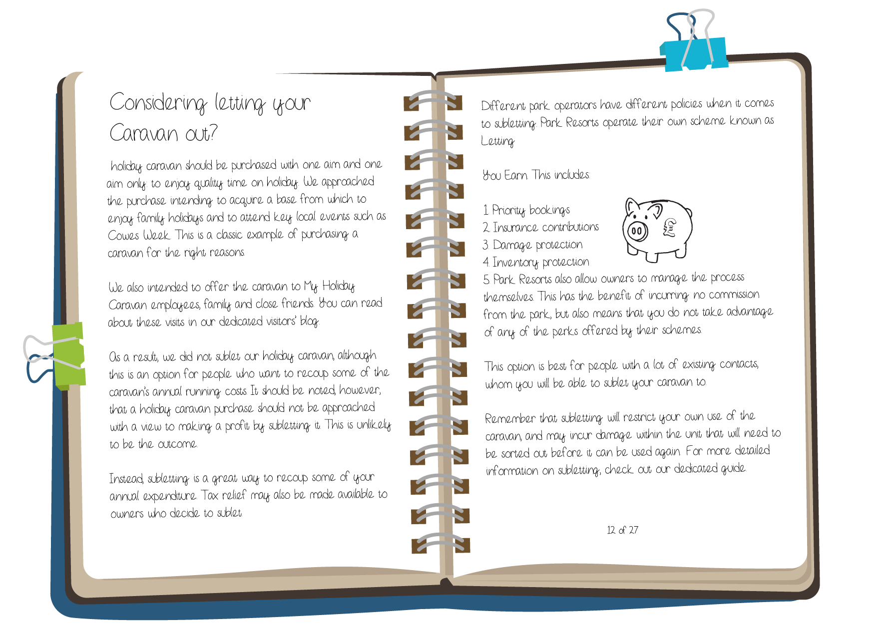 Diary page 12